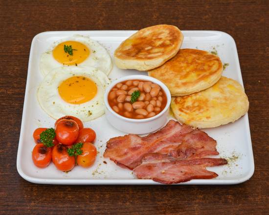 The Coffee Shop's flapjack breakfast