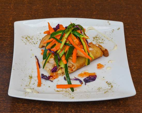 The Coffee Shop's fried signature wrap